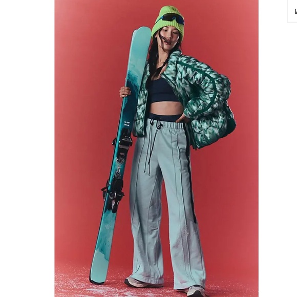 Free People Movement Fineline Pants in Mint Momentum NWT - Picture 8 of 8